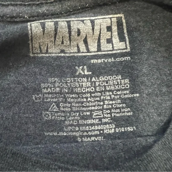 Marvel X-Men Navy Blue Graphic Tee NWOT - Picture 4 of 4